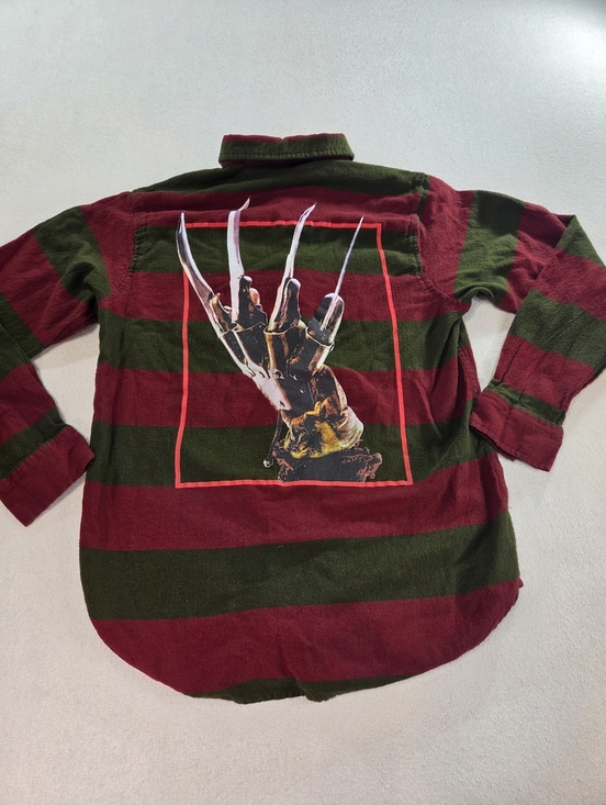 A Nightmare On Elm Street Other - Nightmare on Elm Street Freddy Flannel Shirt Large